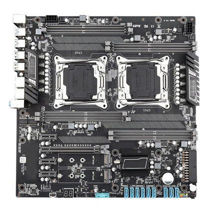 Server Motherboard X99-Z8 Dual-Way DDR4 Support E5 2680 V3 V4 CPU