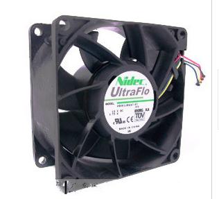 Nidec 80*80*38mm 80mm 8038 double ball bearing cooling fan high speed server V80E12BGA7-07 for nidec