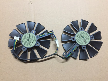 T129215SM DC12V 0.25AMP Graphics Video Card Cooler Fan FOR ASUS STRIX RX570 4G GAMINGGraphics Cooling RX 580-O8G/GTX1080TI P11G - inewdeals.com