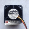 Sanyo 4CM Converter Fan 4028 24V 0.095A 109P0424H3D013 3-Wire