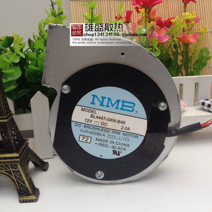 Japan Nmb11028 12v 2A 11cm Turbine Centrifugal Fan BL4447-04W-B49 Blower-inewdeals.com