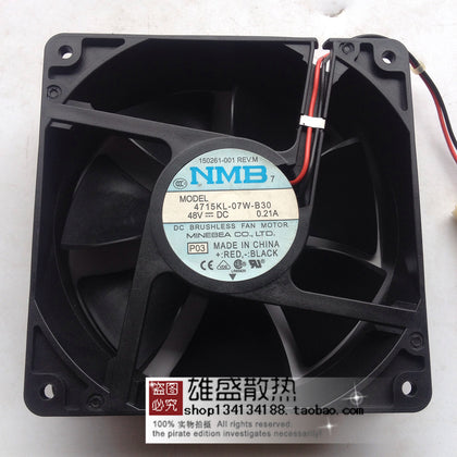 Japan NMB 12038 12cm 48V IPC Inverter Fan 4715kl-07w-b30-inewdeals.com