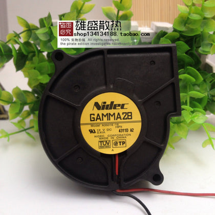 Japan Nidec A35016-16 7530 12V 0.41a Projector Blower Turbo Fan-inewdeals.com