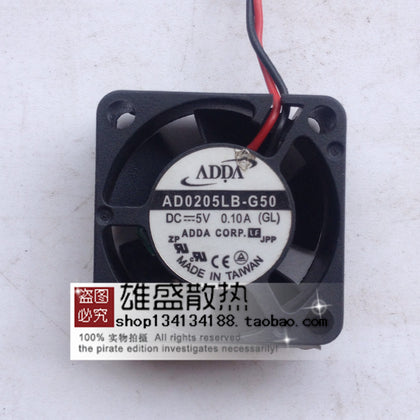 Adda 2510 Fan 2.5cm Double Ball Bearing 5v0.10a Wind AD0205LB-G50-inewdeals.com