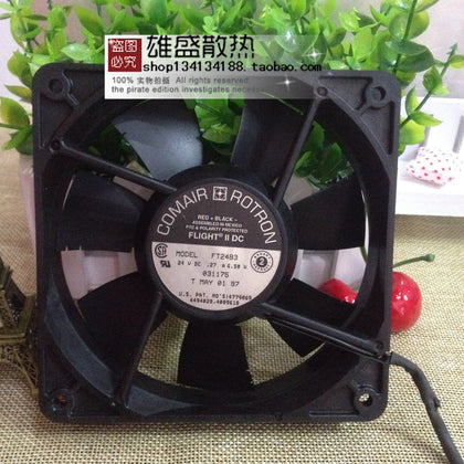 Combroton Ft24b3 24V 12cm 12025 High Quality Double Ball Industrial Control Inverter Cooling Fan-inewdeals.com