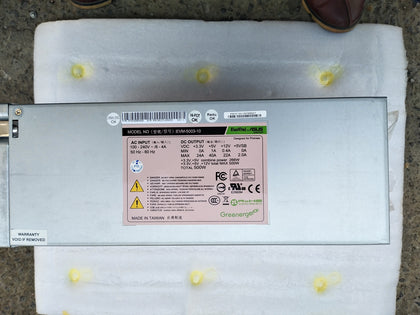 Alimentation du boîtier de disque dur 2U EVM-5003-10 Alimentation de la baie de disques 500 W