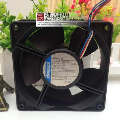 Papst Cooling Fan Multifan 4218/17dv 48V 12038 Frequency Converter Fan-inewdeals.com