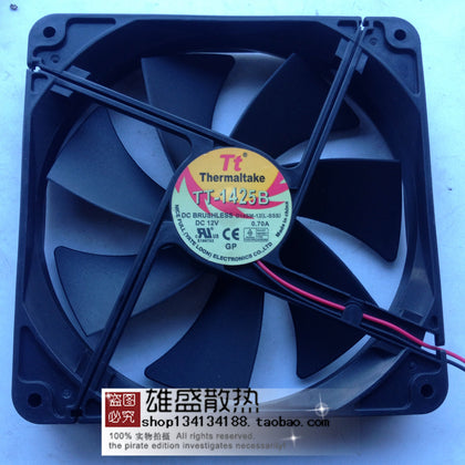 thermaltake D14SM-12 D14BH-12 DC12V 0.70A Amp 14CM Cooling Fan-inewdeals.com