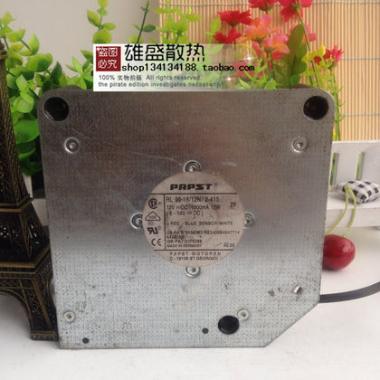 Papst 12V 1000mA 12W RL90-18/12N/2-415 12CM Turbine Fan Blower-inewdeals.com