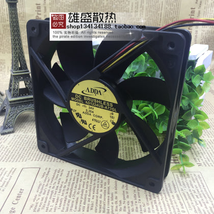 Adda Xiexad1224ub-A72gl 12cm 24V 0.25a Speed Fan-inewdeals.com