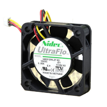 Nidec UltraFlo U40X12MLZ7-53 4cm Ventilateur ultra-silencieux 4 cm 4010 DC 12V