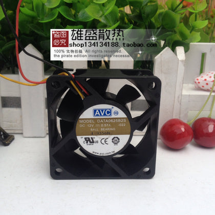 AVC 6025 12V 0.57A 6cm Server Chassis Power Supply Cooling Fan DATA0625B2S-inewdeals.com