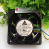 Qfr0612uh Delta 6025 12V 0.70a 6cm/cm PWM Speed Control Large Air Fan