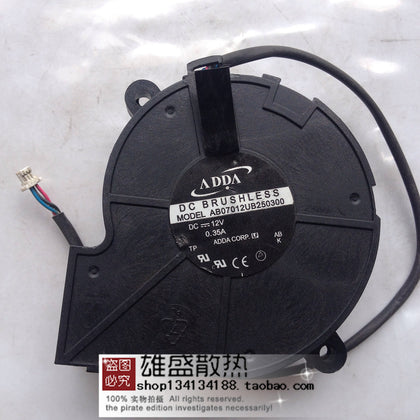 Ab07012ub250300adda7025 Projector Turbine Blower Radiator Dc12v-inewdeals.com