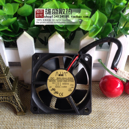 Co-Hi Adda Cooling Fan 6015 AD0612MS-D70GL DC12V 0.11A-inewdeals.com