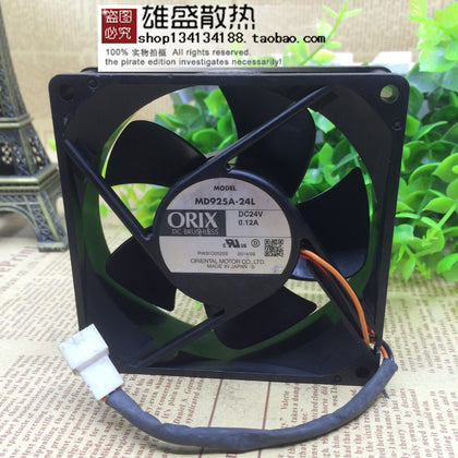 Japan Oriental Orix Md925a-24L 9025 24V 0.12a 2.88w Large Air Volume Cooling Fan-inewdeals.com