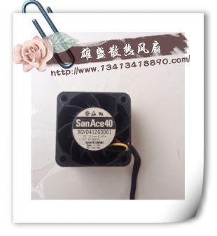 Sanyo 9gv0412g3d014028 Double Ball Storm Powerful Fan Dc12v0.47a