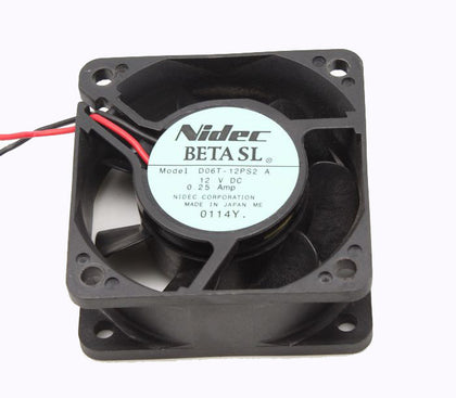 Nidec D06T-12PS2 12V 0,25A 60mm 6025 Doppelkugellager-Lüfter 60*60*25mm