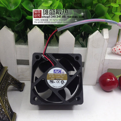 AVC 5020 5cm Ds05020b12s 12v 0.40a 2-Wire Large Air Volume Double Ball Cooling Fan-inewdeals.com
