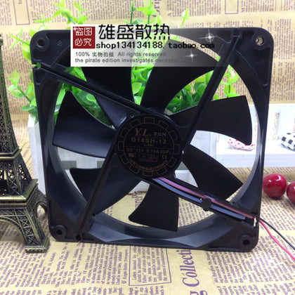 yue lun 14cm 14025 12V 0.70a 14025 D14SH-12 Mute Power Supply Cooling Fan-inewdeals.com