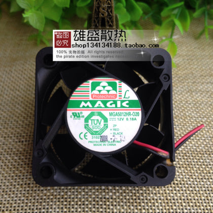 Yongli 5020 MGA5012HR-O20 Dc12v 0.18a Second-Line Large Air Cooling Fan-inewdeals.com