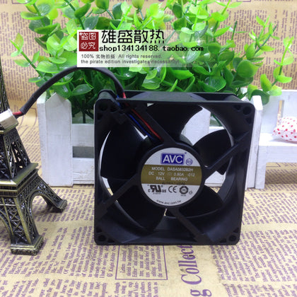 AVC Dasa0832b2h 8032 12v 0.80a 8cm/cm Double Ball Large Air Fan-inewdeals.com
