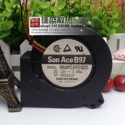 Japan Sanyo 9bam12p2g05 12v 1.85a 9733 1 U2U Server Blower Turbo Fan-inewdeals.com