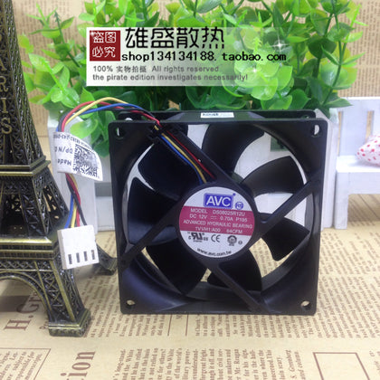 AVC 8025 12V 0.70A Four-Wire PWM Speed Control CPU Fan DS08025R12U-inewdeals.com