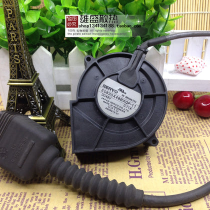 Japanese Servo E0830x48bxqp-11 7530 48V 0.11a Bearing Waterproof Fan Blower-inewdeals.com
