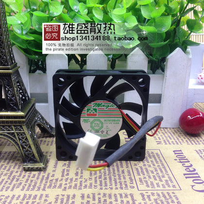 MGT6012HB-A15 6015 6cm 12V 3-Wire 0.23A Double Ball Cooling Fan-inewdeals.com