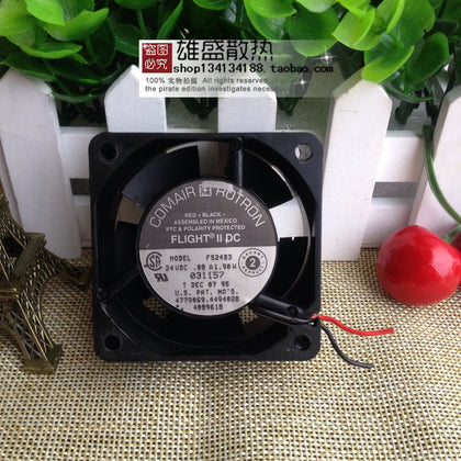 Comair Kom Lawton 6025 FS24B3 24V 0.08A 1.90W 6cm Converter Fan-inewdeals.com