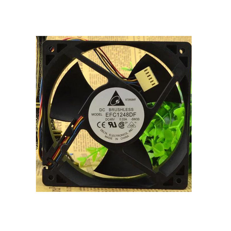 Delta 12032 48V 0.33A 12cm Four-Wire Fan EFC1248DF
