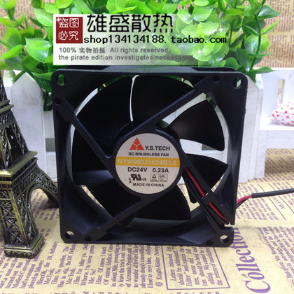 Yuanshan Y.S. Tech Nyw08025024bss 24V 0.23a 8025 Cooling Fan-inewdeals.com