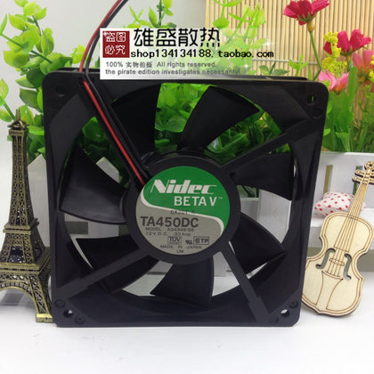 Japan Nidec 12cm Chassis Fan 12025 12V 0.33A A34346-55 12CM-inewdeals.com