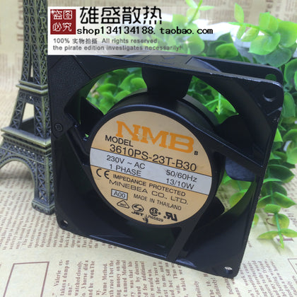 Minebea Then 3610PS-23T-B30 230VAC 13/10W 9025 Aluminum Frame Fan-inewdeals.com