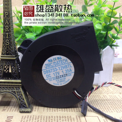 Dell JMC/Datech DB9733-12HBTL Dc12v 1.35a 9733 Vortex I Wheel Fan-inewdeals.com