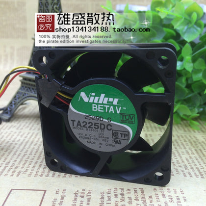 Japan Nidec 6025 Double Ball Fan 6cm Large Air Volume 6cm B34605-57-inewdeals.com