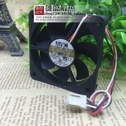 AVC 6010 12V 0.10a 6cm 6cm CPU Case Silent Power Fan C6010b12h-inewdeals.com