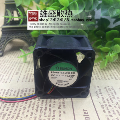 PF40281BX-D050-S99 12V 10.8W Four Sunon 4028 Axial Flow Fan-inewdeals.com