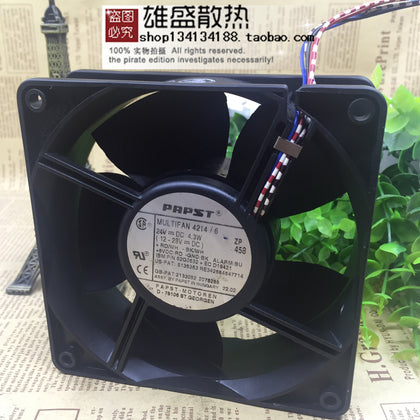 Papst 12cm 12038 24V 4.3W MULTIFAN4214 Inverter Equipment Cooling Fan-inewdeals.com