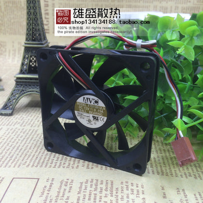 AVC F7015b12ln 12V 0.15a 7cm 7015 3-Line CPU AMD Cooling Fan-inewdeals.com