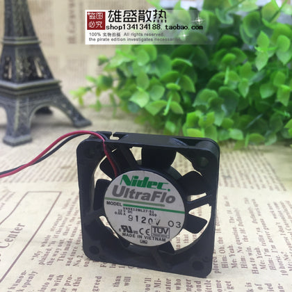 Nidec 4010 12V 0.05A U40X12MLZ7-51 40x40x10mm Fan Slot from 3.2CM-inewdeals.com