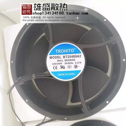 trohito BT25489A2 220V 50/60HZ 0.27A Cooling Fan-inewdeals.com