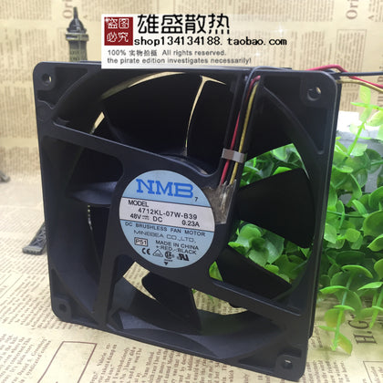 mei pei ya Then 4712KL-07W-B39 12032 12CM 48V 0.23A Frequency Waterproof Fan-inewdeals.com