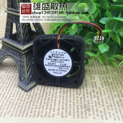 icfan F4015BP-24VBV 24V 0.12A 4cm 4015 Industrial Cooling Fan-inewdeals.com