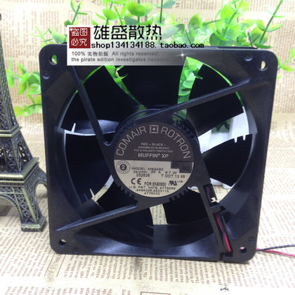 Combroton 12cm 12038 24V 6.7w Ms24b3 2-Wire Double Ball Industrial Inverter Fan-inewdeals.com