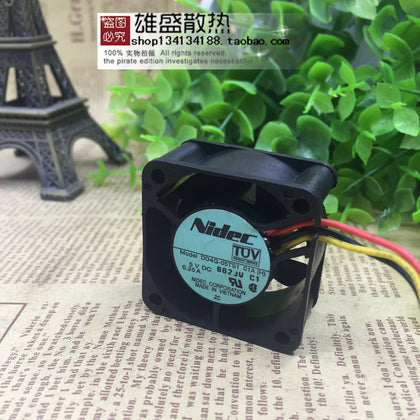 Nidec 4cm 4020 5V 0.25a Server Wind Fan D04G-05TS1 01A(H) 3 Lines-inewdeals.com