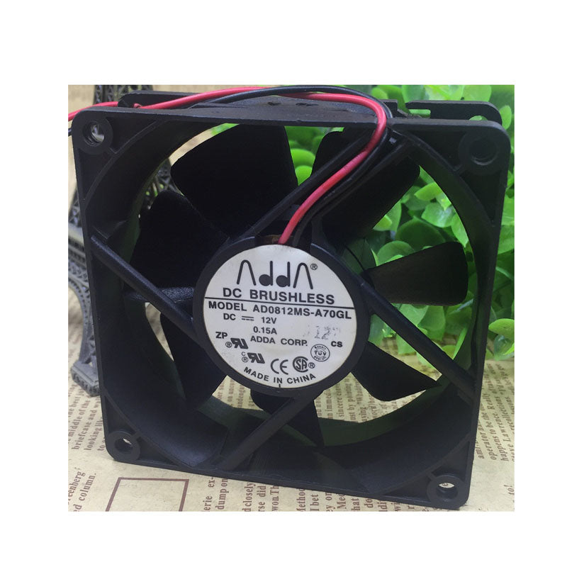 Adda Ad0812ms-A70gl 8025 12v 0.15a Silent Case Fan