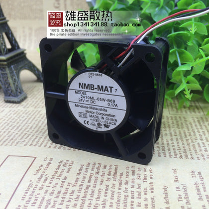 2410ML-05W-B60/B69 Then 6025 24V 0.17A 6cm/cm of ABB Frequency Converter Fan-inewdeals.com
