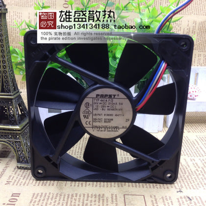 Typ 4414f 24V 5W German Papst 120*120*25 2-Wire High-End Equipment Fan-inewdeals.com